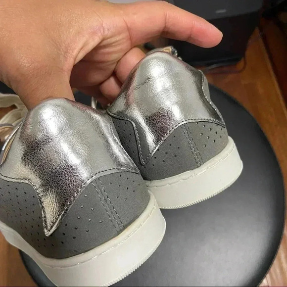steve madden sabrina grey sneakers size 8 - Picture 8 of 10